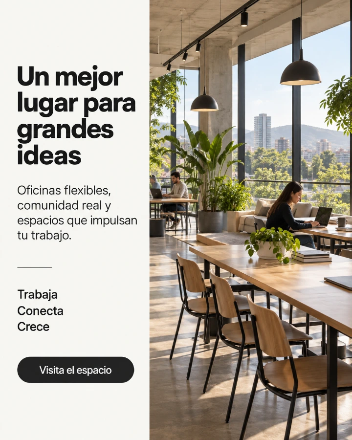 Publicación de coworking: un mejor lugar para grandes ideas, oficinas y comunidad