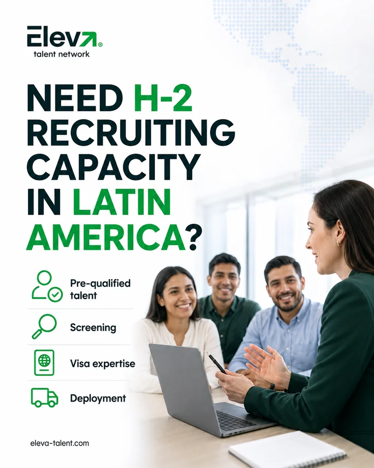 Pieza de Eleva sobre reclutamiento H-2 en Latinoamérica